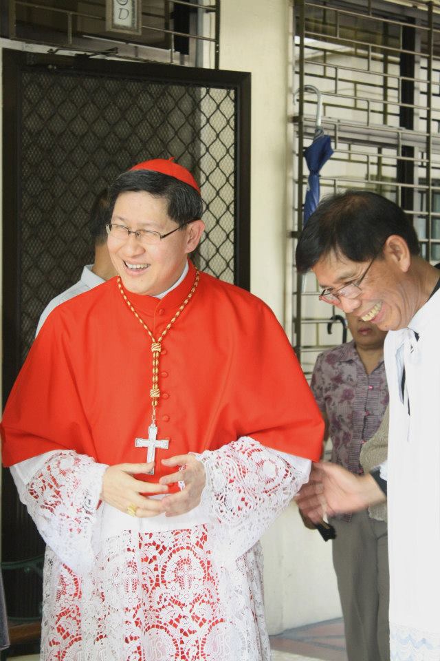 Welcoming of Cardinal Tagle (2)